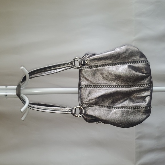 b. makowsky Handbags - B.Makowsky Leather Metallic Women's Handbag